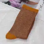 29 couleurs mode sexy chaussettes brillantes style coréen or argent chaussettes en soie design de luxe haute qualité chaussettes pour femmes 13