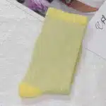 29 couleurs mode sexy chaussettes brillantes style coréen or argent chaussettes en soie design de luxe haute qualité chaussettes pour femmes 7