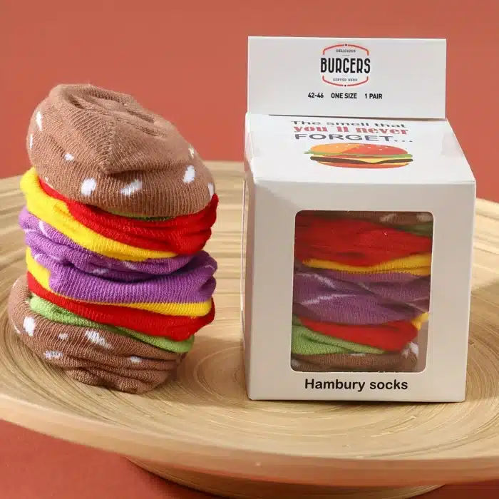 Chaussettes burger 4
