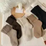 Chaussettes en laine femme 2