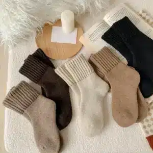 Chaussettes en laine femme 2