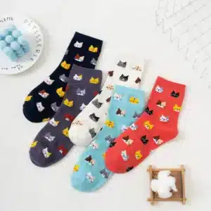 Chaussettes chat 1