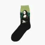 Chaussettes "La Joconde" Léonard de Vinci 1