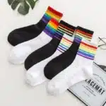 Chaussettes arc en ciel 1