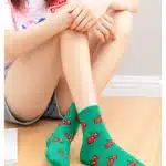 Chaussettes cerise 21