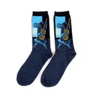 Chaussettes "Le Vieux Guitariste aveugle" Pablo Picasso 2