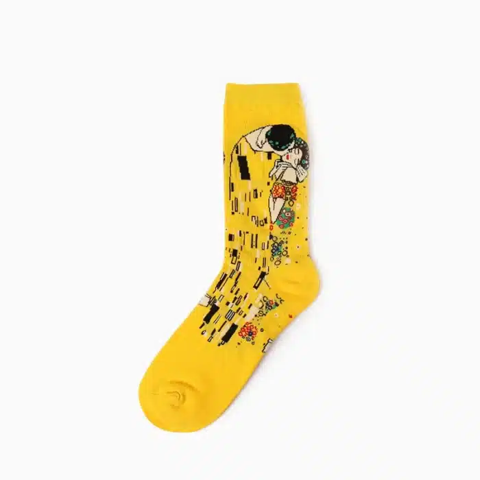 chaussettes "Le Baiser" Gustav Klimt 1