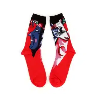 Chaussettes "Moi et le Village" Marc Chagall 1