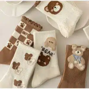 Chaussettes ourson 15