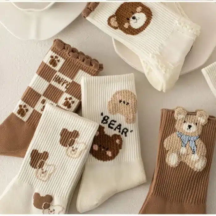Chaussettes ourson 15