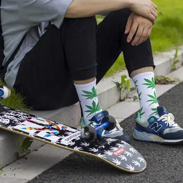 Chaussettes cannabis 4
