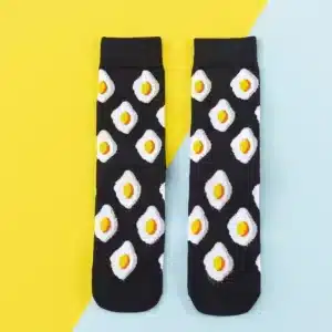 Chaussettes oeuf au plat 2