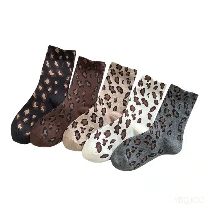 Chaussettes léopard 4