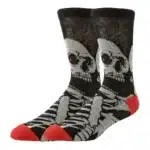 Chaussettes tête de mort 10
