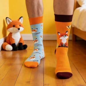 Chaussette haute renard​