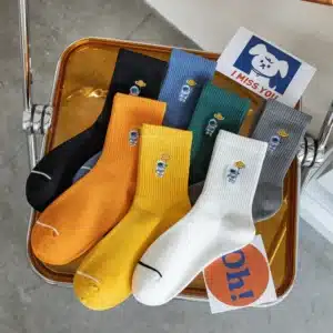 Chaussettes brodées Astronaute 18