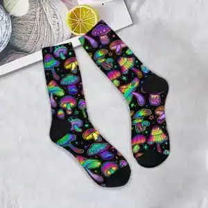 Chaussettes Champignons hallucinogènes 1