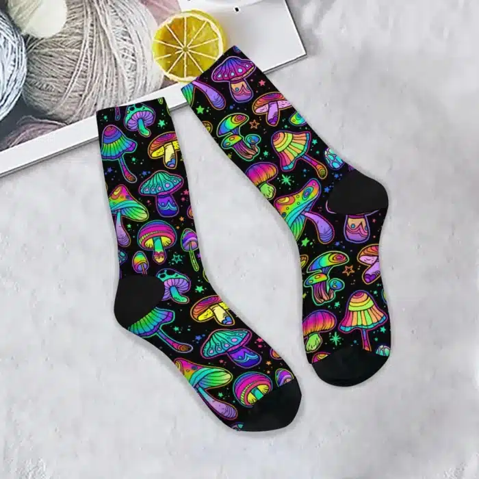 Chaussettes Champignons hallucinogènes 1