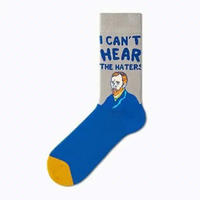 Chaussettes "I Can't Hear the Haters" 2