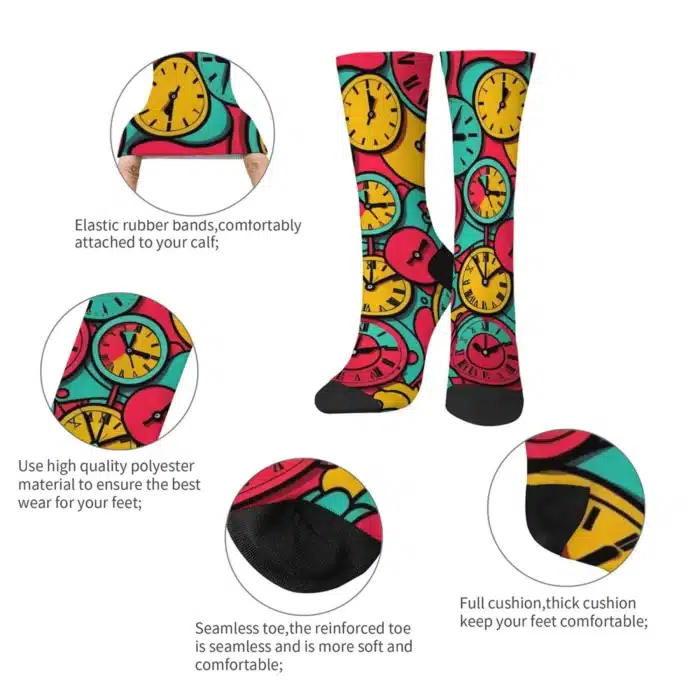 Chaussettes Horloge 5