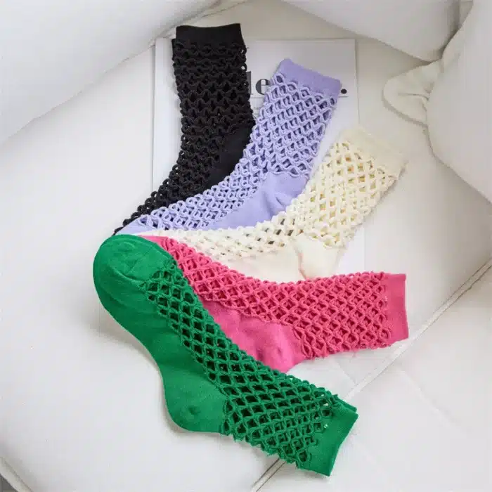 Chaussettes résille 5