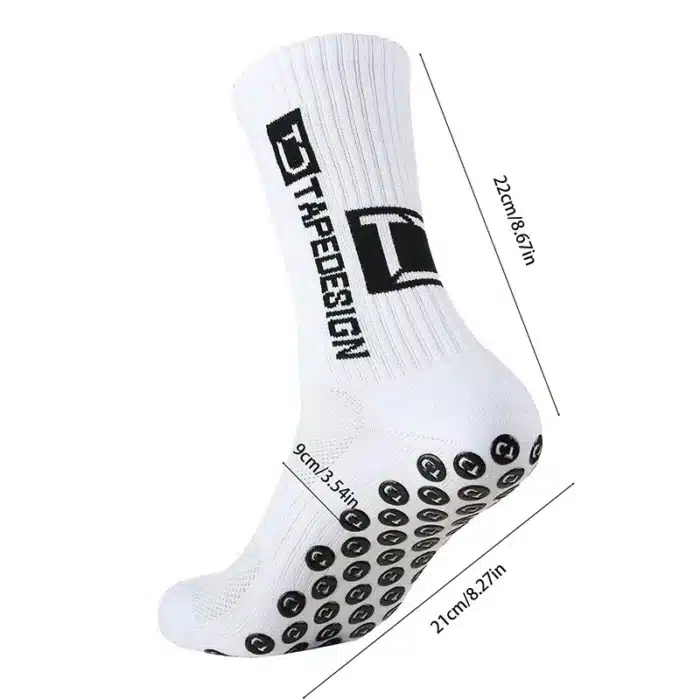 Chaussettes antidérapantes football 4