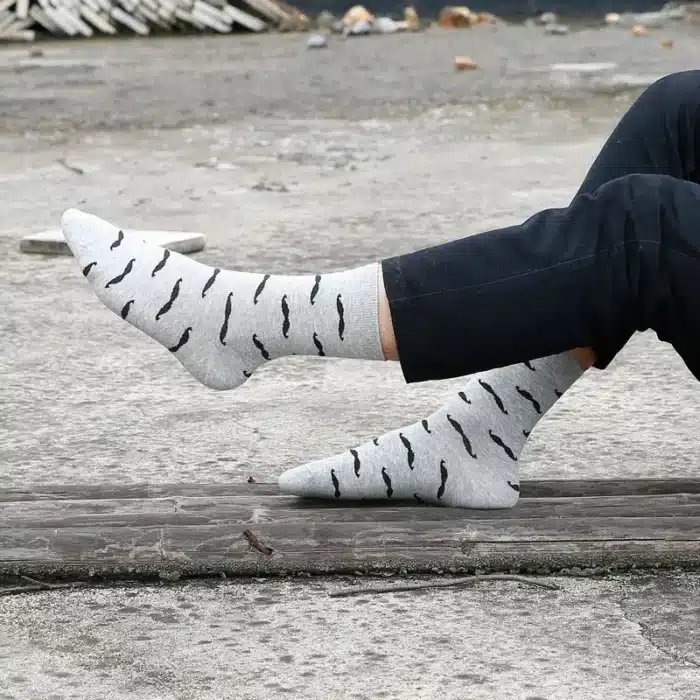 Chaussettes moustache 2